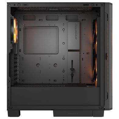 Корпус Cougar Black (AIRFACE FLO RGB) [618557]