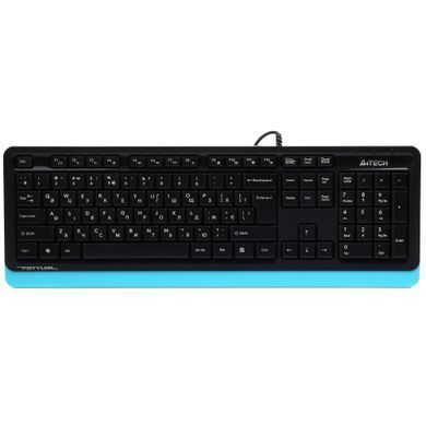 Клавіатура A4Tech FK10 Ukr Blue (FK10 (Blue)) [605893]