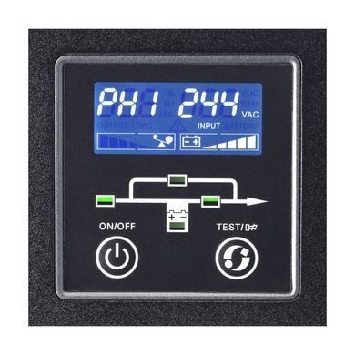 Джерело безперебійного живлення Eaton 9E, 10000VA/8000W, LCD, USB, RS232, Terminal in&out (9E10KI) [103066]