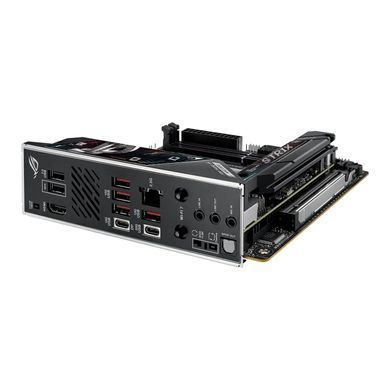 Материнcька плата ASUS ROG STRIX B850-I GAMING WIFI sAM5 B850 2xDDR5 M.2 HDMI USB Type-C Wi-Fi BT mITX (90MB1K30-M0EAY0) [109167]