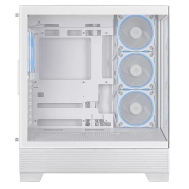 Корпус Asus A31 Plus White Tempered Glass без БЖ (90DC00R3-B19000) [614352]