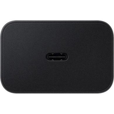 Зарядний пристрій мережевий Samsung 45Вт USB-С PD PPS, кабель USB-C > USB-C, 1.8м, чорний (EP-T4511XBEGEU) [109436]