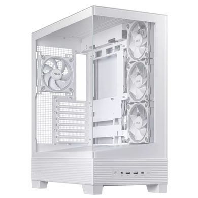 Корпус Asus A31 Plus White Tempered Glass без БЖ (90DC00R3-B19000) [614352]
