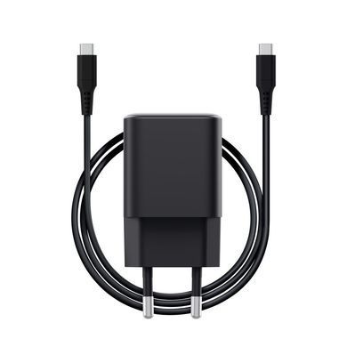 Зарядний пристрій мережевий Trust Maxo 65Вт, GaN, USB-C, PD/PPS, чорний (26046_TRUST) [115545]