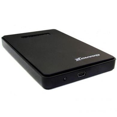 Зовнішня кишеня Grand-X для підключення SATA HDD 2.5", USB 2.0, пластик (HDE22) [607024]