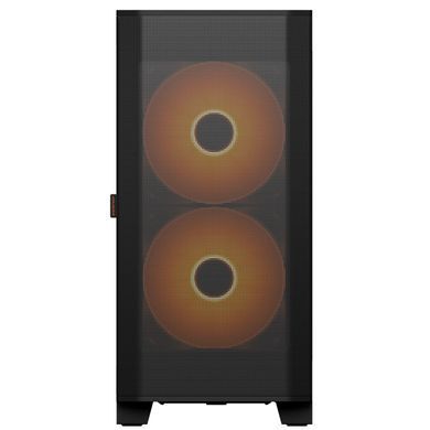 Корпус Cougar Black (AIRFACE FLO RGB) [618557]