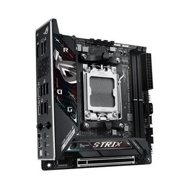 Материнcька плата ASUS ROG STRIX B850-I GAMING WIFI sAM5 B850 2xDDR5 M.2 HDMI USB Type-C Wi-Fi BT mITX (90MB1K30-M0EAY0) [109167]