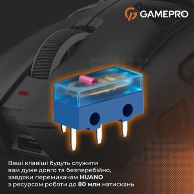 Миша бездротова GamePro Genesis Spider (GM870B) [619315]