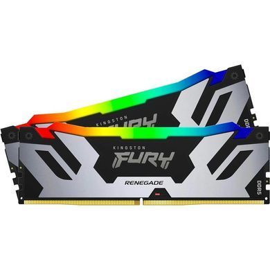 Модуль пам`яті DDR5 2x24GB/8400 Kingston Fury Renegade RGB (KF584CU40RSAK2-48) [619618]