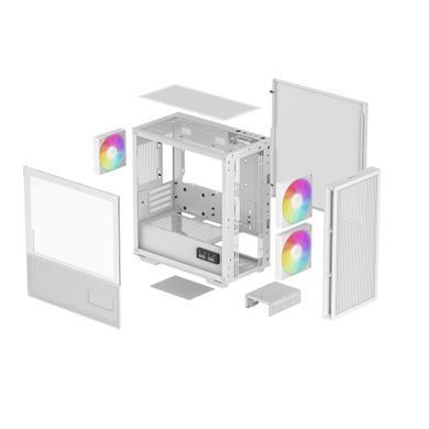 Корпус DeepCool CH360 Digital White без БЖ (R-CH360-WHAPE3D-G-1) [608742]