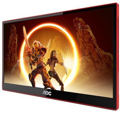 Монiтор 15.6" AOC Black/Red (16G3) [200002]