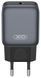 Мережевий зардний пристрій XO L155 - 30W PD Single port USB-C Black (L155_Black) [202500], фото 1