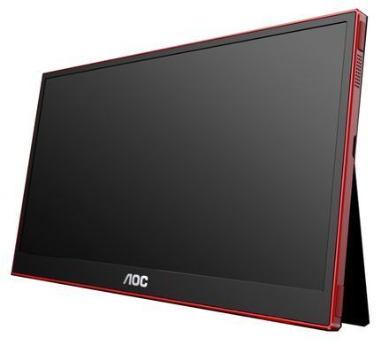 Монiтор 15.6" AOC Black/Red (16G3) [200002]