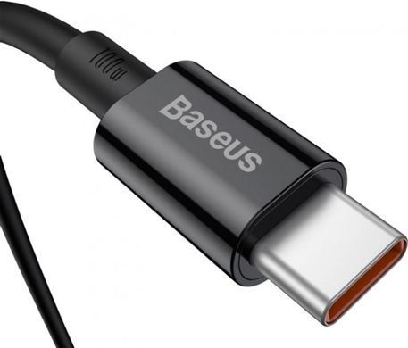 Кабель Baseus Superior Series Fast Charging Data Cable Type-C to Type-C 100W 2m Black (CATYS-C01) [802439]