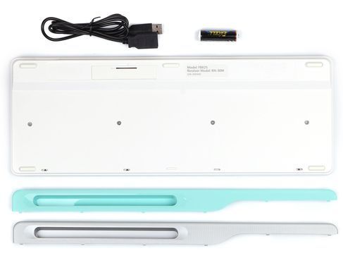 Клавіатура бездротова A4Tech Fstyler FBK25 White (FBK25 (White)) [611422]