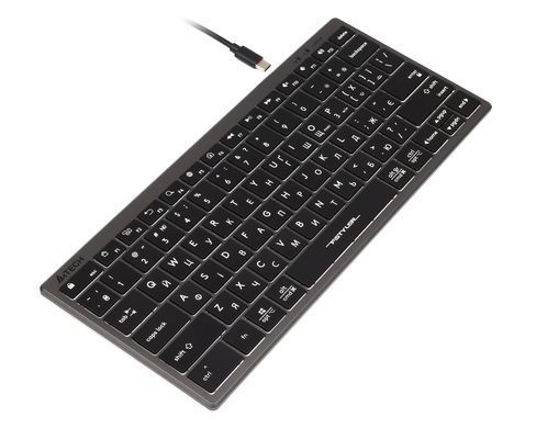 Клавіатура A4Tech Fstyler FX61 Grey (FX61 USB (Grey)) [605954]
