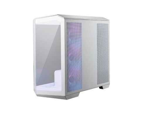 Корпус MATX W/O PSU MSI (MAG PANO M100R PZ WHITE) [502021]
