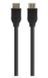 Кабель HDMI (M/M) Belkin 3м, High Speed Ethernet, Nickel plated, чорний (F3Y017BT3M-BLK) [112259], фото 2