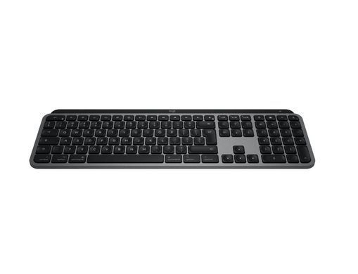 Клавiатура бездротова Logitech MX Keys S for Mac Space Grey (920-011637) [606021]