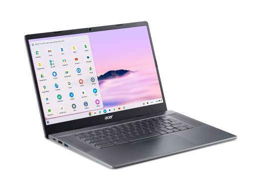 Ноутбук Acer Chromebook Plus CB515-2H 15" FHD IPS, Intel i5-1235U, 16GB, F512GB, UMA, ChromeOS, сірий (NX.KNUEU.004) [100257]