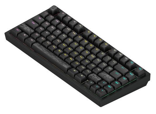 Клавіатура Dark Project ALU81 Terra Nostra Black (DPKB_NOSTRA_81_ANSI_BLACK_UA) [616560]