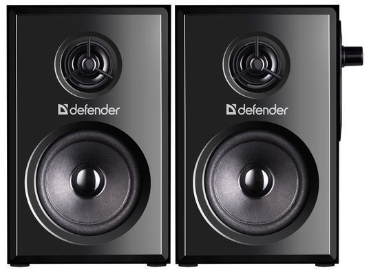 Акустична система 2.0 Defender SPK-270 10Вт, чорна, дерево, USB (65270) [405254]