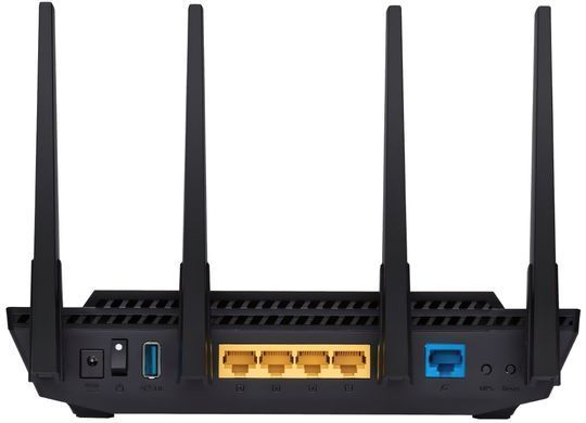 Маршрутизатор ASUS RT-AX58U v2 AX3000, 4xGE LAN, 1xGE WAN, 1xUSB3.1, MESH (90IG06Q0-MO3B00) [14342]