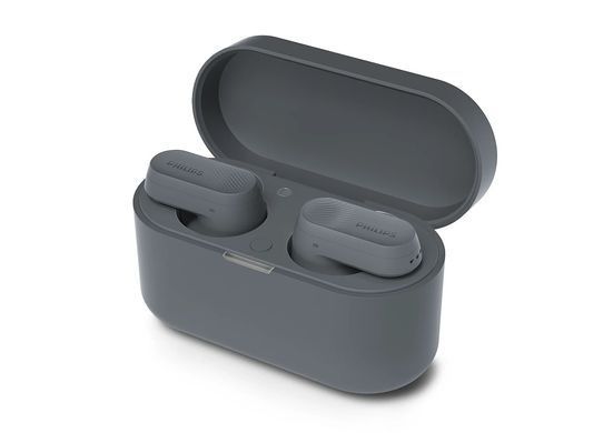 Навушники TWS Philips TAT3509 BT 5.3, ANC, IPX4, SBC, LC3, Touch control, Mic, Сірий (TAT3509GY/00) [107447]
