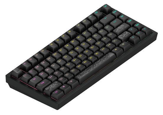 Клавіатура Dark Project ALU81 Terra Nostra Black (DPKB_NOSTRA_81_ANSI_BLACK_UA) [616560]