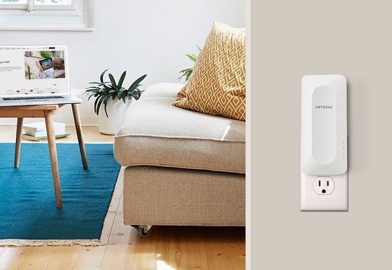 Розширювач покриття WiFi NETGEAR EAX15 AX1800, 1xGE LAN (EAX15-100PES) [104403]