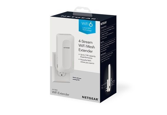 Розширювач покриття WiFi NETGEAR EAX15 AX1800, 1xGE LAN (EAX15-100PES) [104403]