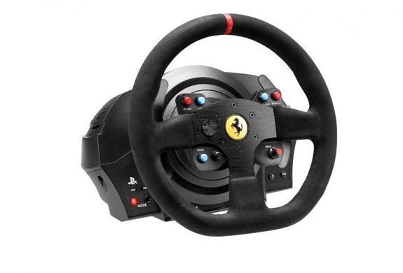Кермо і педалі Thrustmaster T300 Ferrari Integral RW Alcantara edition, Офіційна ліцензія Ferrari та Sony, PC/PS3/PS4/PS5 (4160652) [106046]