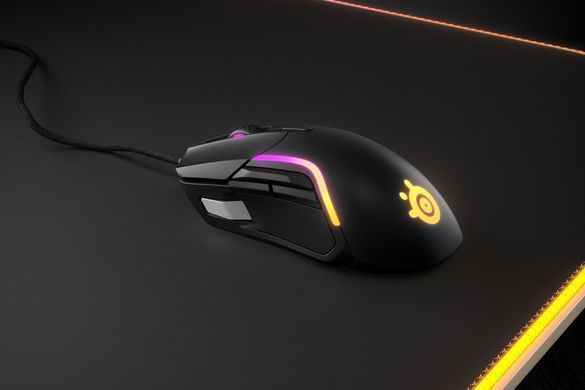 Мишка SteelSeries Rival 5, RGB, 18000dpi., 9кн., чорна (62551) [401289]