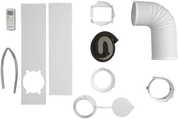 Кондиціонер мобільний Ariston Mobis 8 16м2 on/off 8000BTU 2.3кВт A/- R290 білий (3381430) [115287]