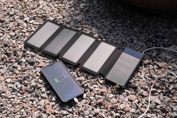 Універсальна мобільна батарея 2E Solar 8000mAh Black (2E-PB814-BLACK) [603419]
