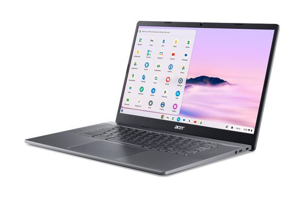 Ноутбук Acer Chromebook Plus CB515-2H 15" FHD IPS, Intel i5-1235U, 16GB, F512GB, UMA, ChromeOS, сірий (NX.KNUEU.004) [100257]
