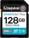 Карта пам'яті Kingston SD 128GB C10 UHS-I U3 V30 R200MB/s (SDG4/128GB) [108950], фото 1