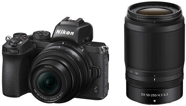 Цифр. фотокамера Nikon Z50 + 16-50 VR + 50-250 VR (VOA050K002) [17553]