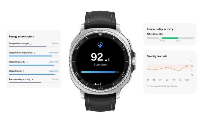 Смарт-годинник Samsung Galaxy Watch8 Classic Black (SM-L500NZKASEK) [611878]