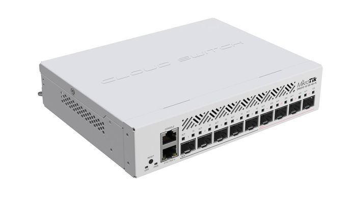 Комутатор MikroTik netFiber9 Cloud Router Switch (CRS310-1G-5S-4S+IN) [104508]