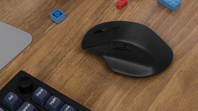 Миша Keychron M6 BT/WL/USB-A/USB-C, чорний (M6-A1) [104179]