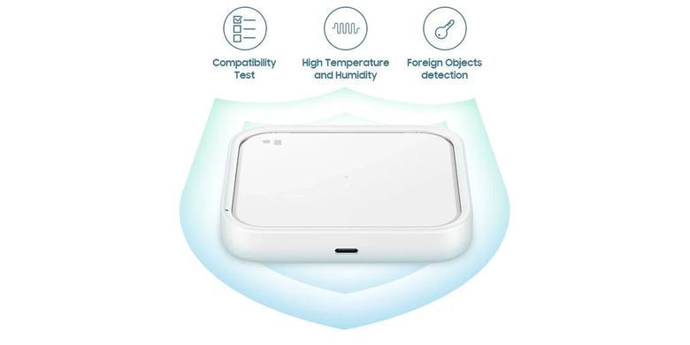Зарядний пристрій бездротовий Samsung 15Вт, білий (EP-P2400BWEGEU) [108391]