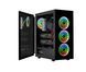 Корпус FSP 2xUSB3.0, fans ARGB F:3x12cm+ARGB R:1x12cm, без БЖ ATX (CMT340) [402918], фото 5