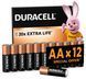 Лужні батарейки Duracell AA, 12 шт. (5014478/5014447/5016914/5016916) [203681], фото 1