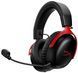 Гарнітура ігрова HyperX Cloud III S, WL/USB-A/USB-C, чорно-червоний (A59Z0AA) [110487], фото 1