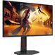 Монітор TFT 24.5" AOC, Fast IPS, 300 Гц, 2xHDMI, DP, HAS, Pivot, колонки, чорно-червоний (Q25G4SR) [403738], фото 2