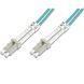 Патч-корд волоконно-оптичний DIGITUS LC/UPC-LC/UPC, 50/125, MM, OM3, duplex, 1м (DK-2533-01/3) [109910], фото 2