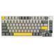 Клавіатура бездротова Epomaker AK820 Pro 75% Flying Fish Switch Hot-Swap (2.4G/BT/USB) RGB UA White (AK820-PRO-W-FF) [606085], фото 1
