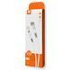 Кабель WUW-X195 USB Type-C 2,4A 1m white (WUW-X195TC) [805223], фото 2