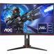 Монітор TFT 31.5" AOC, VA, 240Гц, вигнутий, DP, HDMI x 2, чорний (C32G2ZE/BK) [400806], фото 1